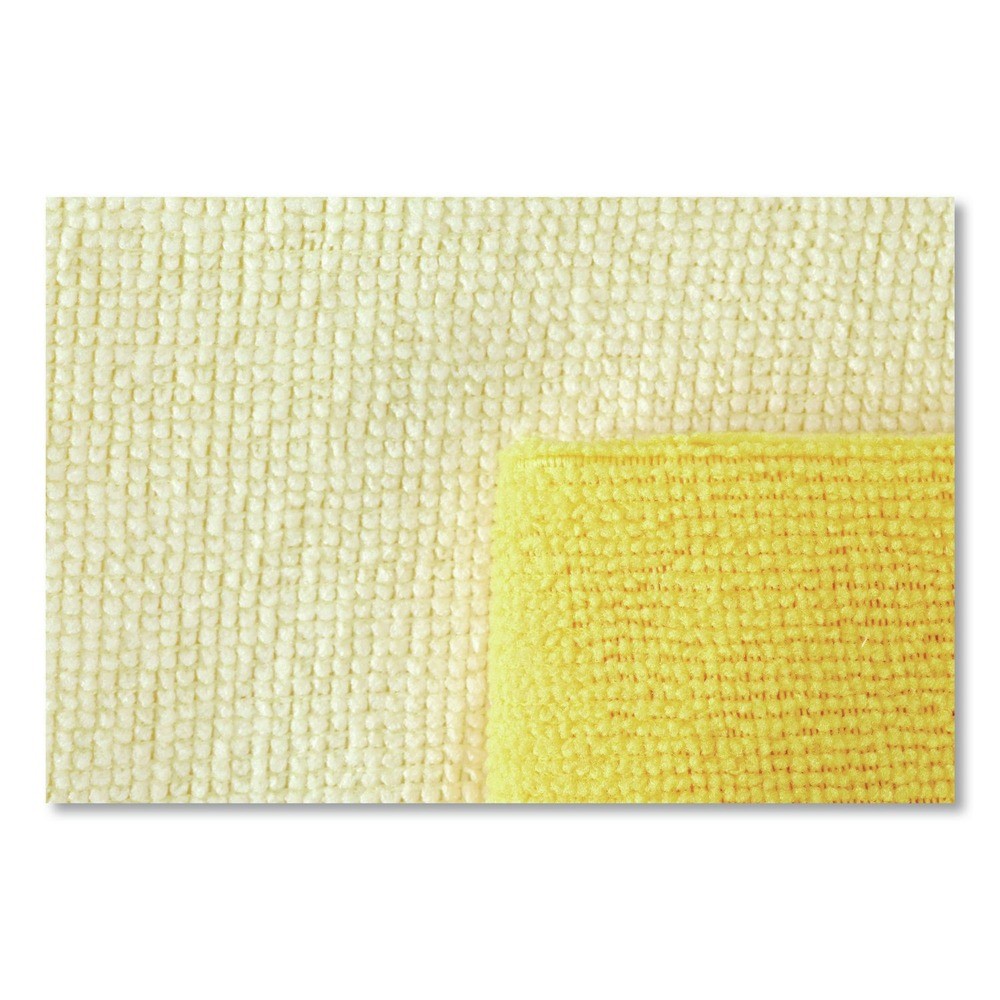 Rubbermaid Commercial 1820580 12″ x 12″ Microfiber Cloths – Yellow (24/PK) New