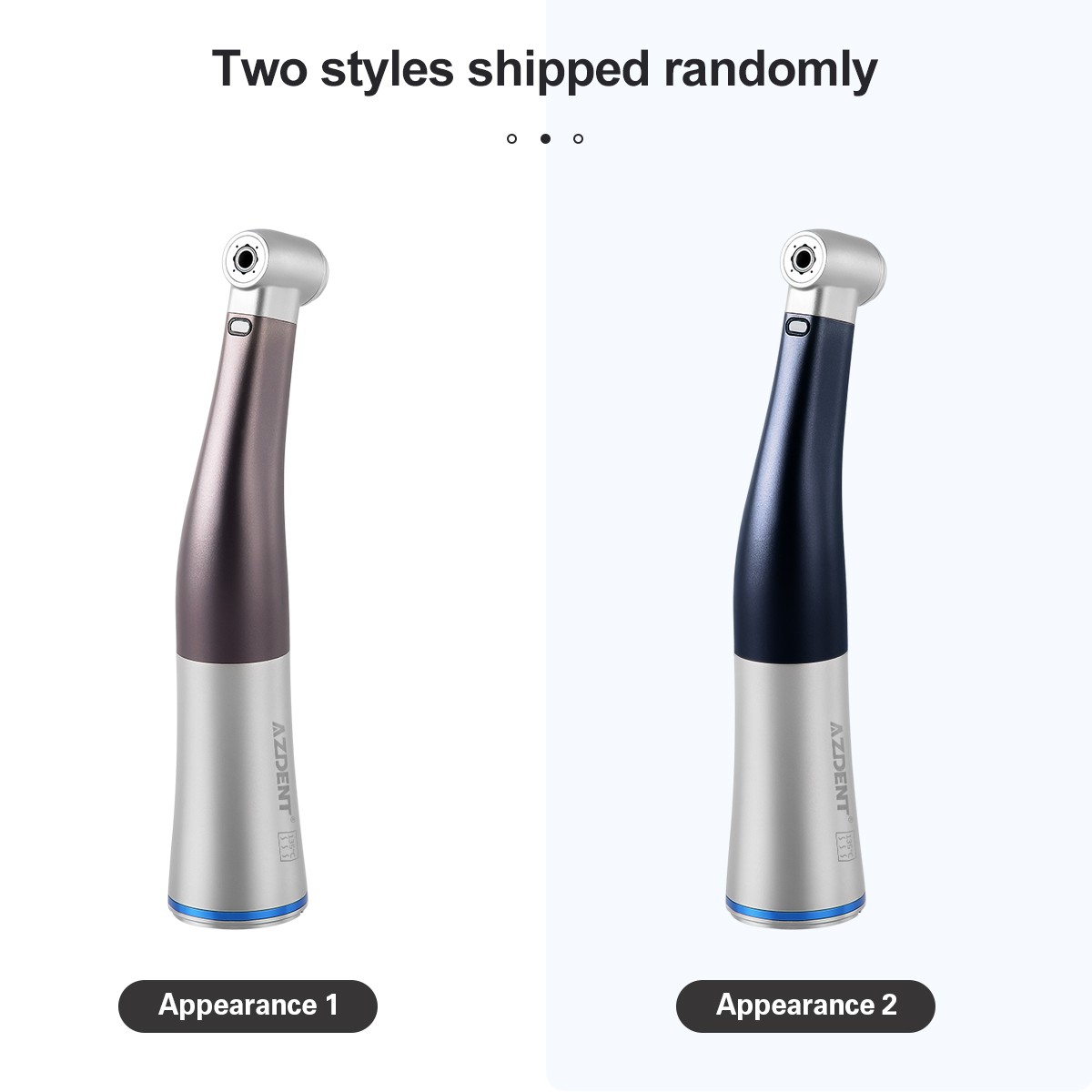 Dental LED Brushless Electric Micro Motor E-Type /1:1 LED Contra Angle Handpiece