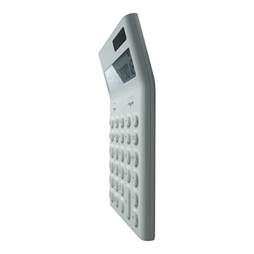 ±0 Plus Minus Zero Calculator Electronic Calculator M (White) ZZD-Q010 (W)