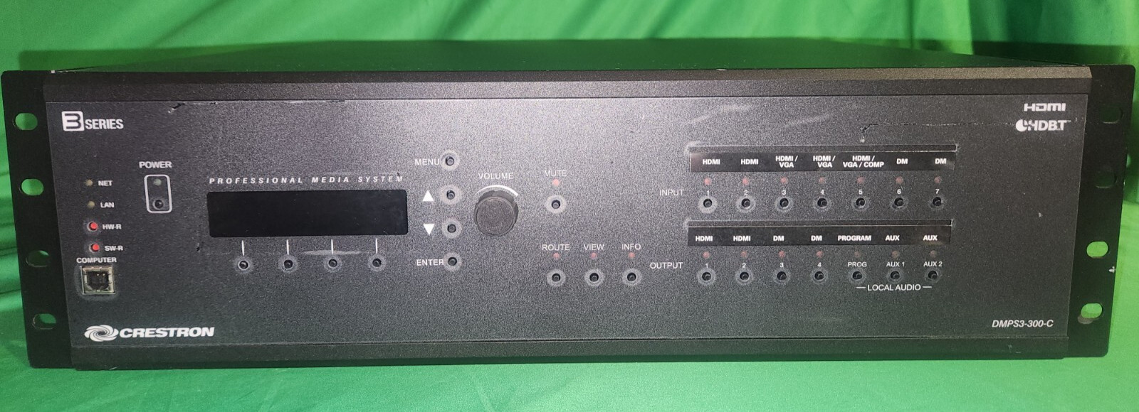 Crestron 3 Series DMPS3-300-C DigitalMedia Presentation System TESTED AND WORKS!