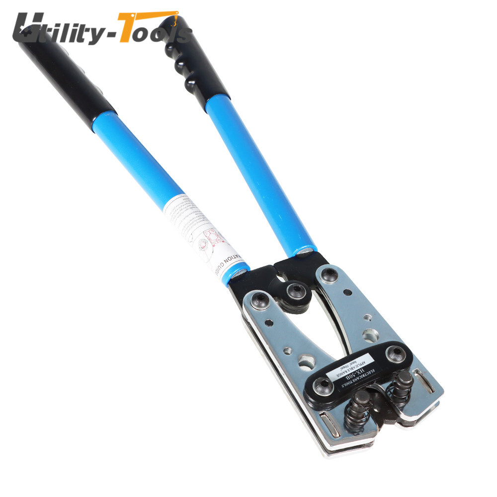 Battery Cable Lugs Crimping Tool Wire Crimper & Cable Cutter For 6-50mm²