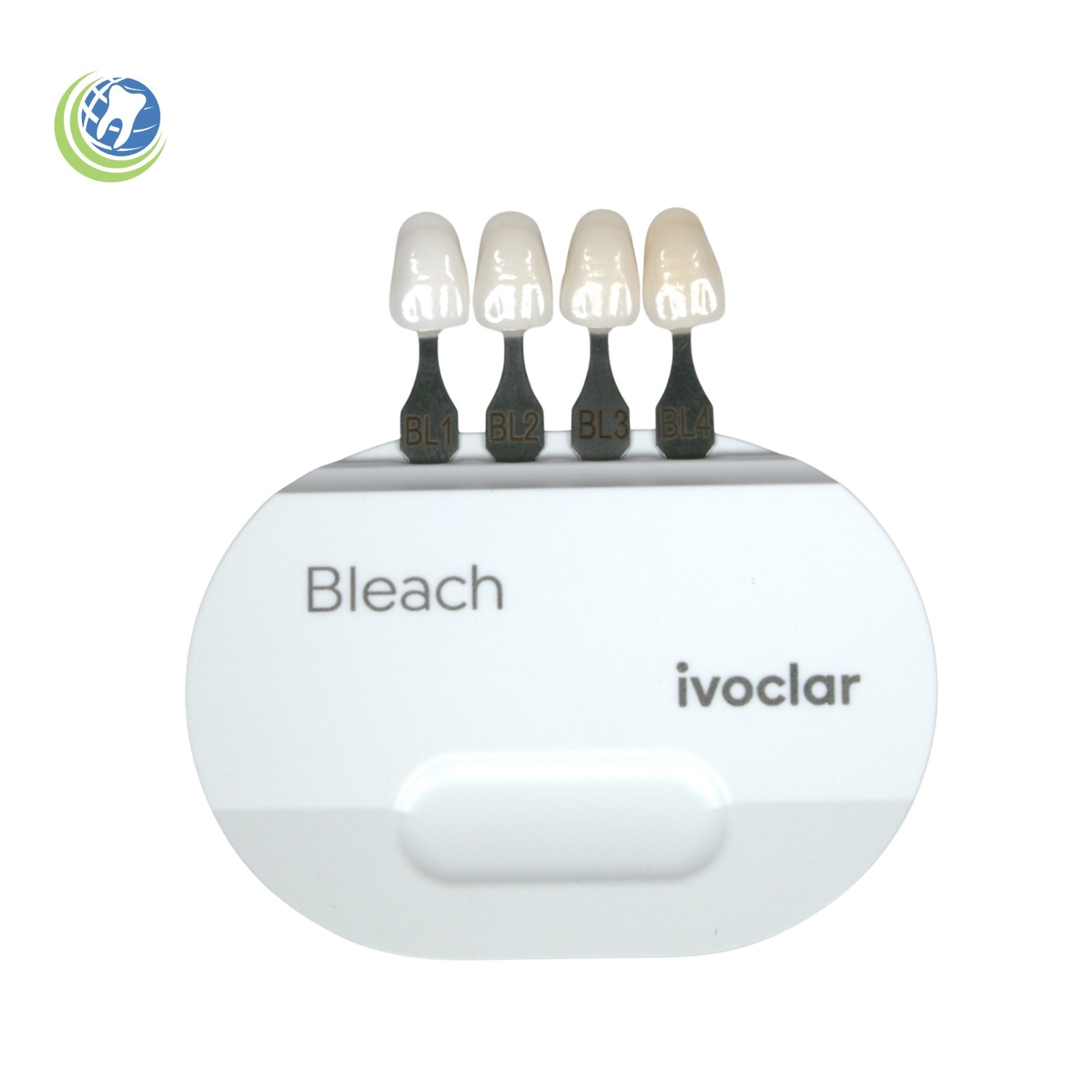 Ivoclar A-D Dental Bleach Whitening Shade Guide BL1 to BL4 628605