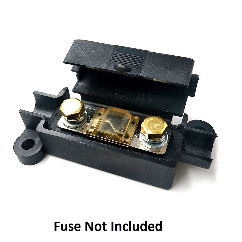 MIDI / AMI Fuse Holder 30-200A In-Line Bolt Down Fuses
