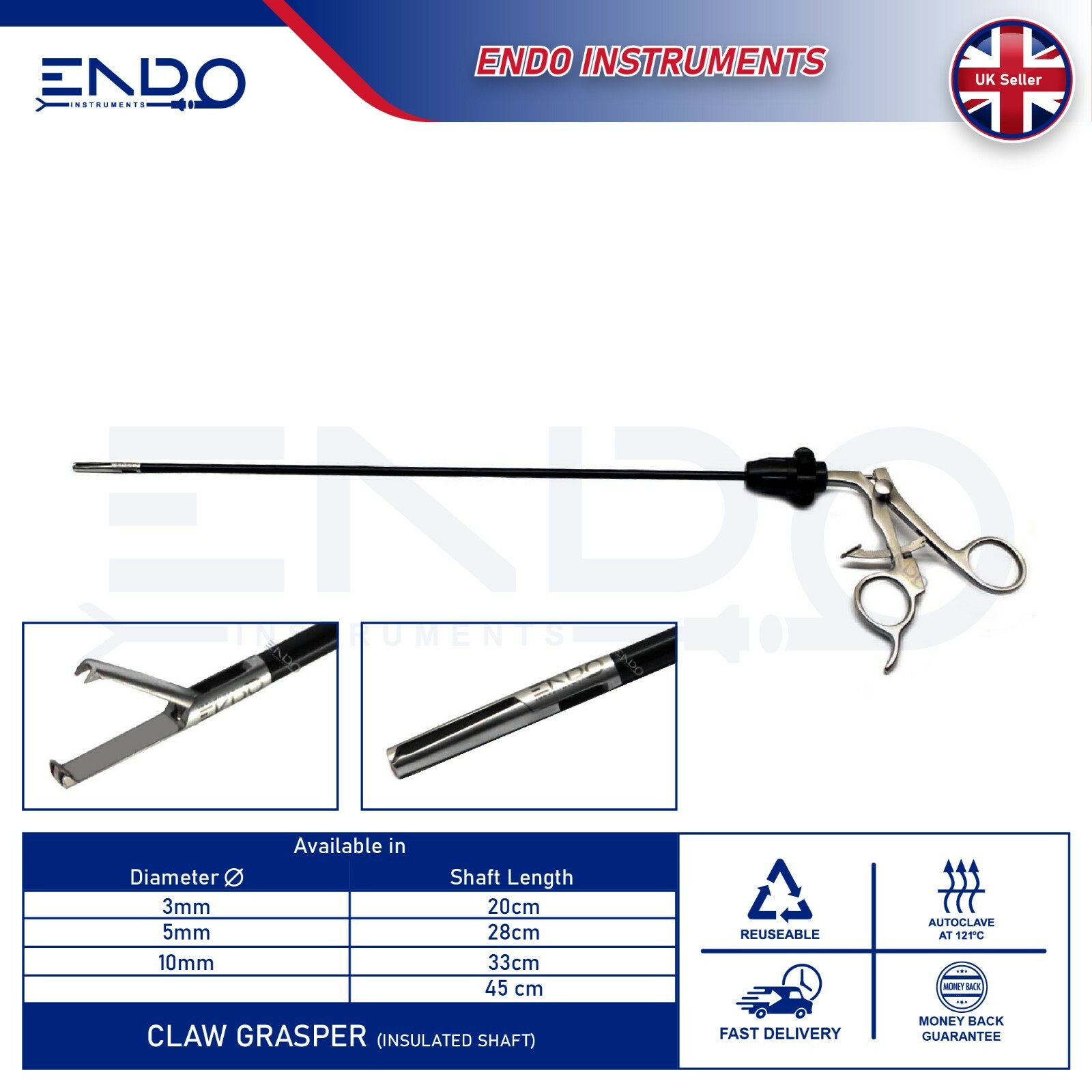 New Laparoscopic Grasper Dissector Forceps Needle Holder Laparoscopy Instruments