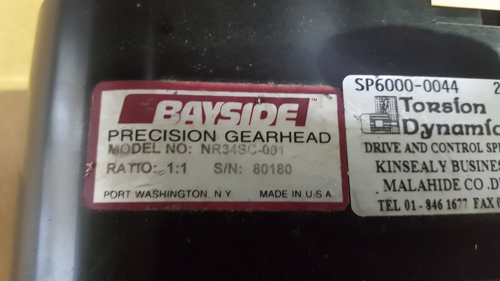 BAYSIDE NR34SC-001 RIGHT ANGLED GEAR HEAD (BR5.1B5)
