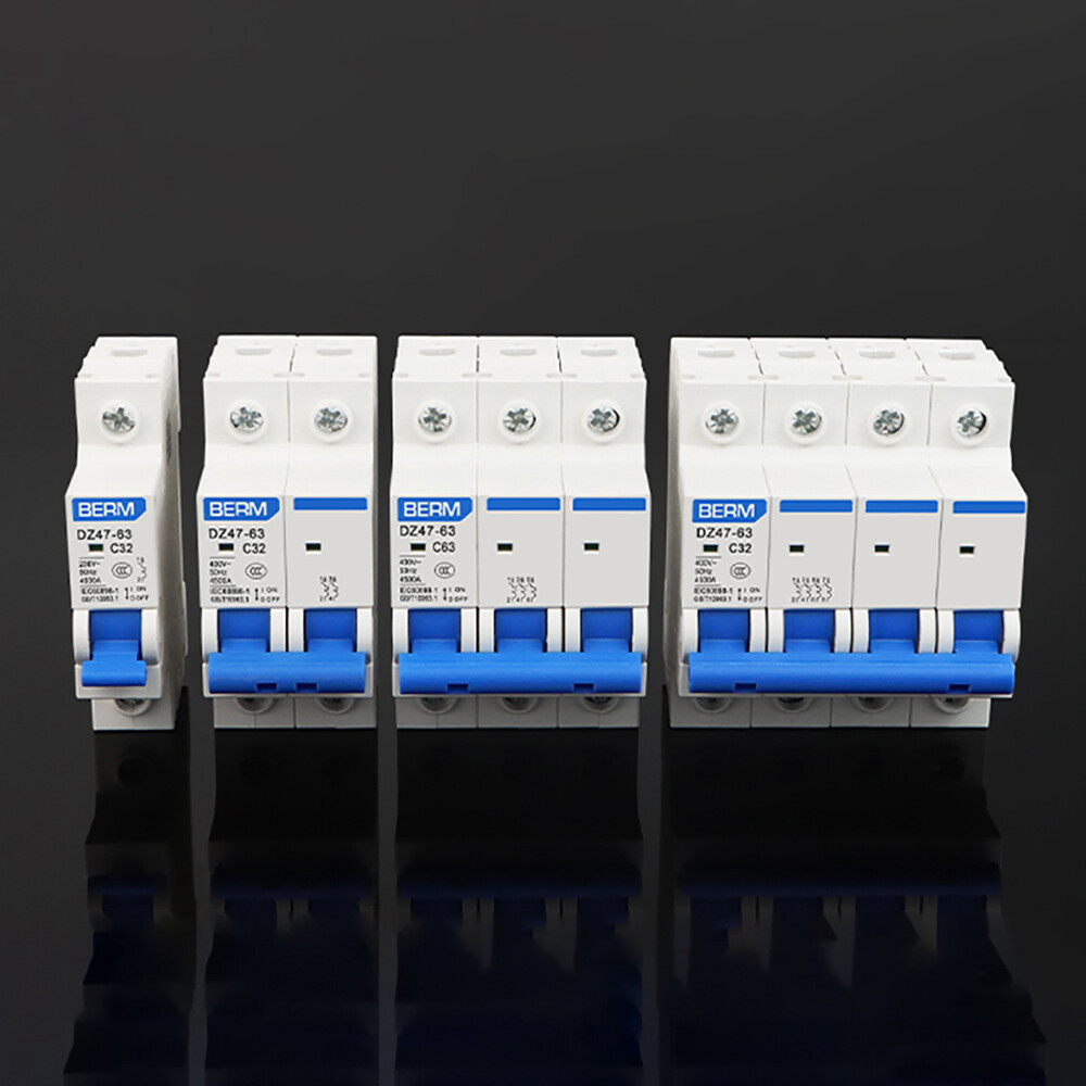 Pole Breaker 6A 10A 16A 20A 25A 32A 40A 50A 63A 80A 100A 125A Amp 1P 2P 3P 4P