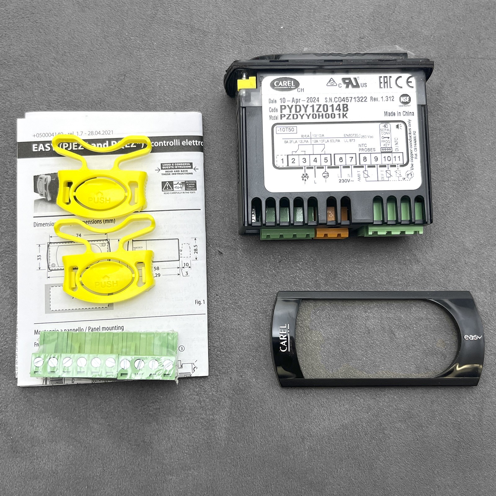 New PYDY1Z014B Temperature controller PZDYY0H001K