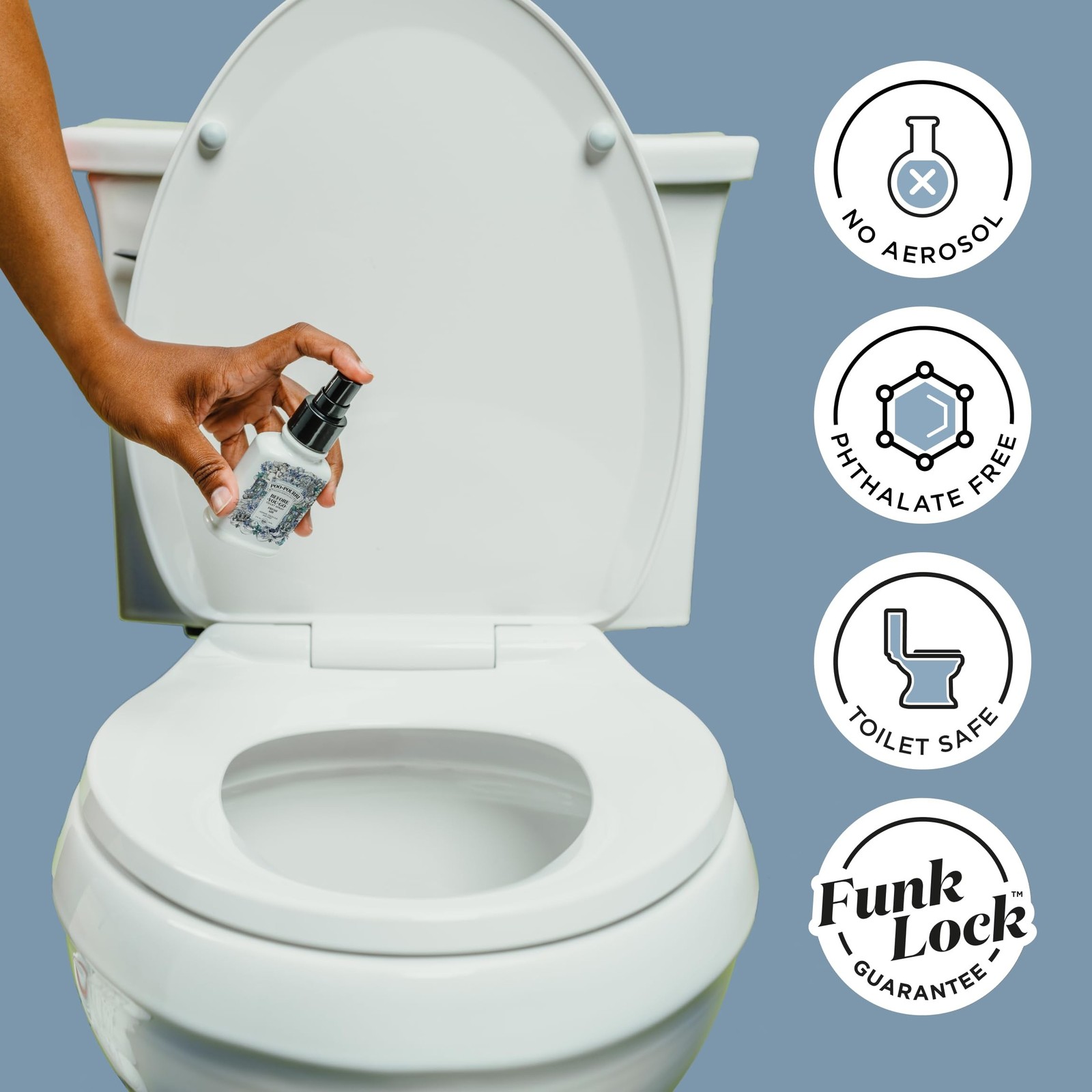 Poo-Pourri Before-You-Go Toilet Spray, Fresh Air, 4 Fl Oz, Up to 200 Uses, Ba…