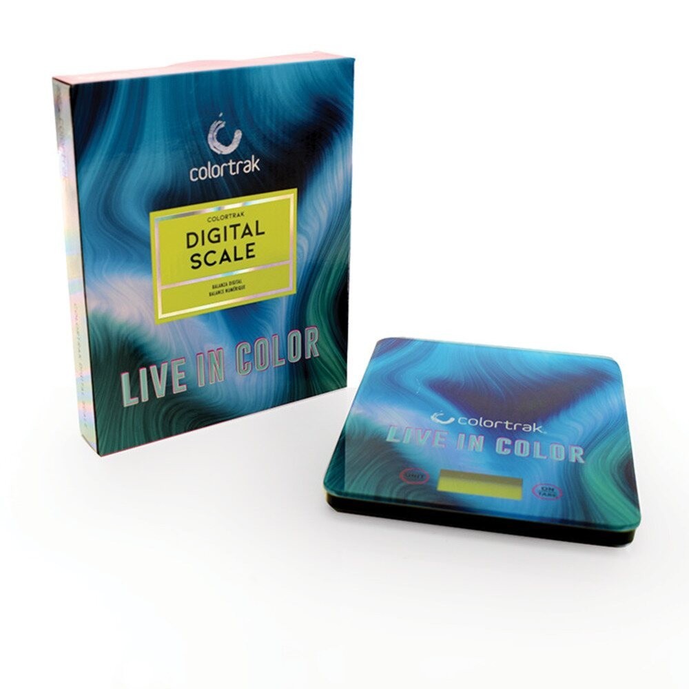 Colortrak Digital Scale *NEW* 11 lb Tempered Glass Scale lb/oz/mL/g/kg Stylist