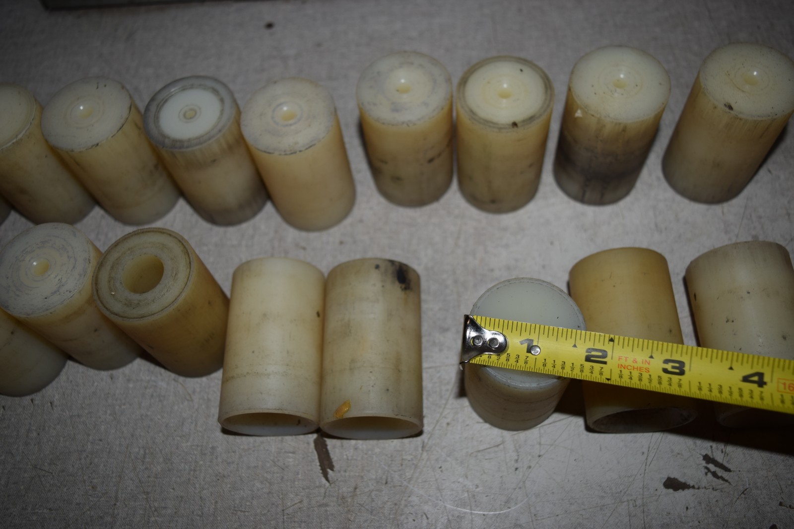 CNC Lathe Machine Spindle Liner Nylon Reduction Tubes Lot