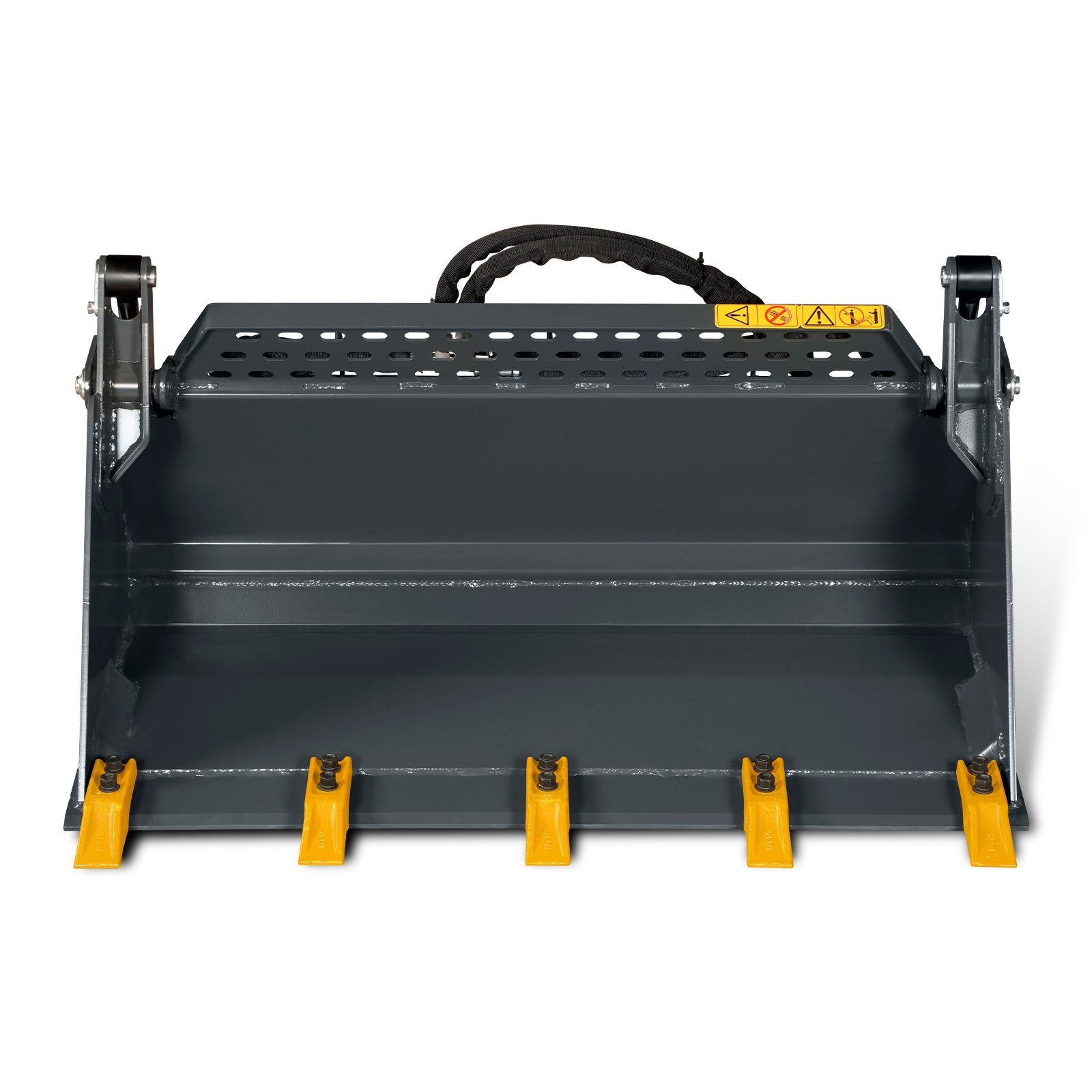 MechMaxx 44» 4-In-1 Combo Skid Steer Bucket Attachment With Quick Attach, BT44