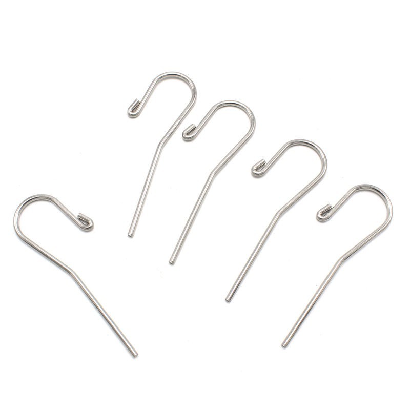 10pcs Dental Lip Hook Clip Stainless Root Canal Finder Endo Apex Locator
