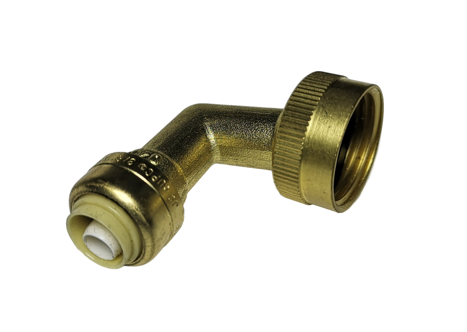100 PIECES 3/8″ PUSH FIT X 3/4″ GHT DISHWASHER ELBOW, LEAD FREE BRASS