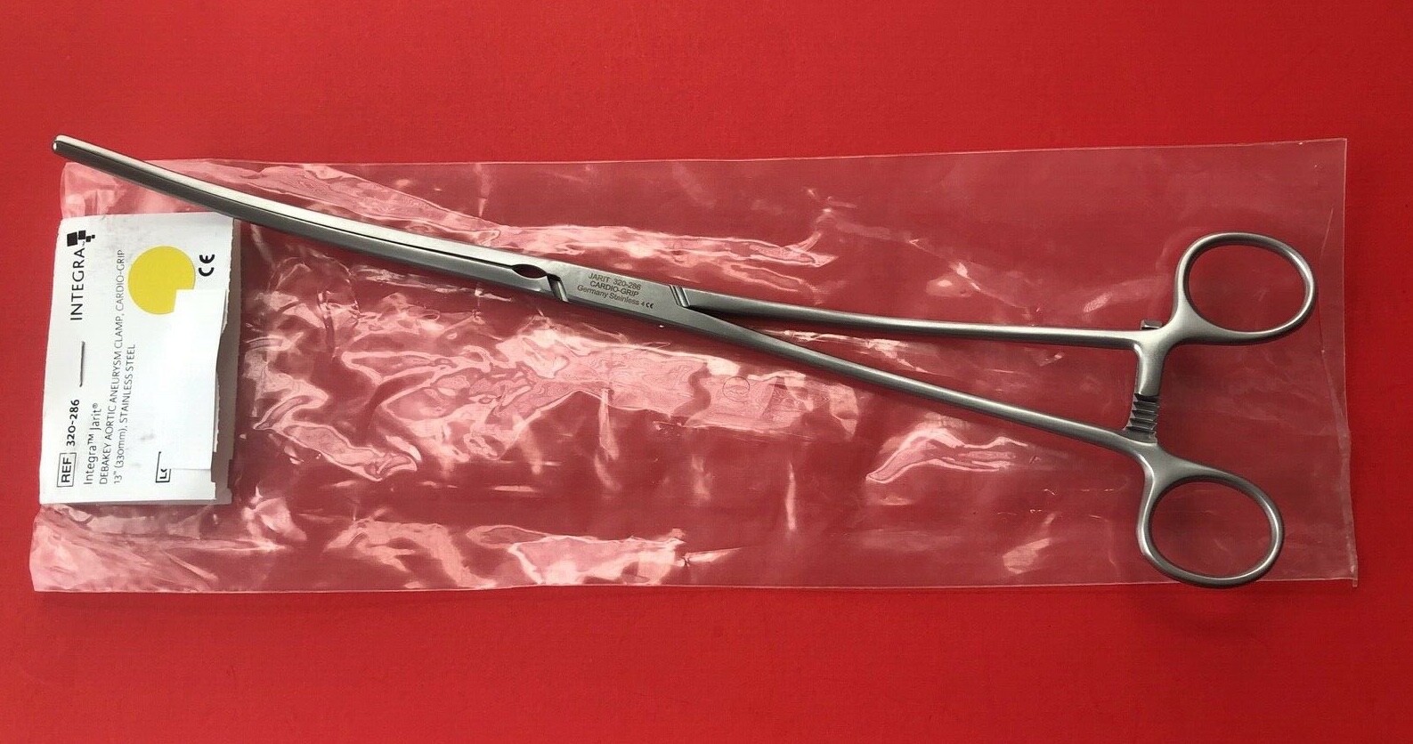 Integra Jarit Debakey Clamp 13″ *MADE IN GERMANY* Ref: 320-286