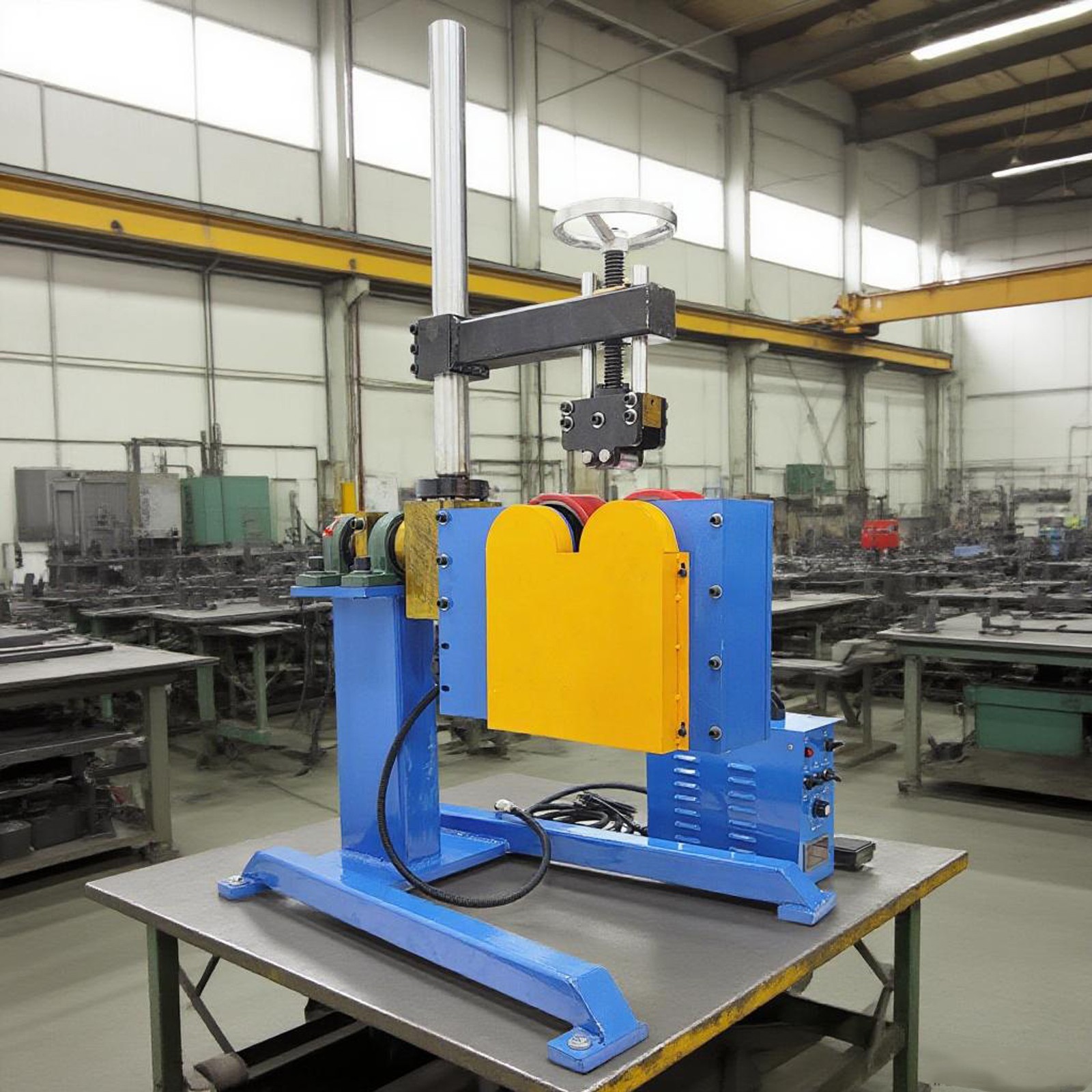 110V MIG Welding Support Heavy-Duty Turning Rolls 660lbs Dia. 1.57-11.8 inch