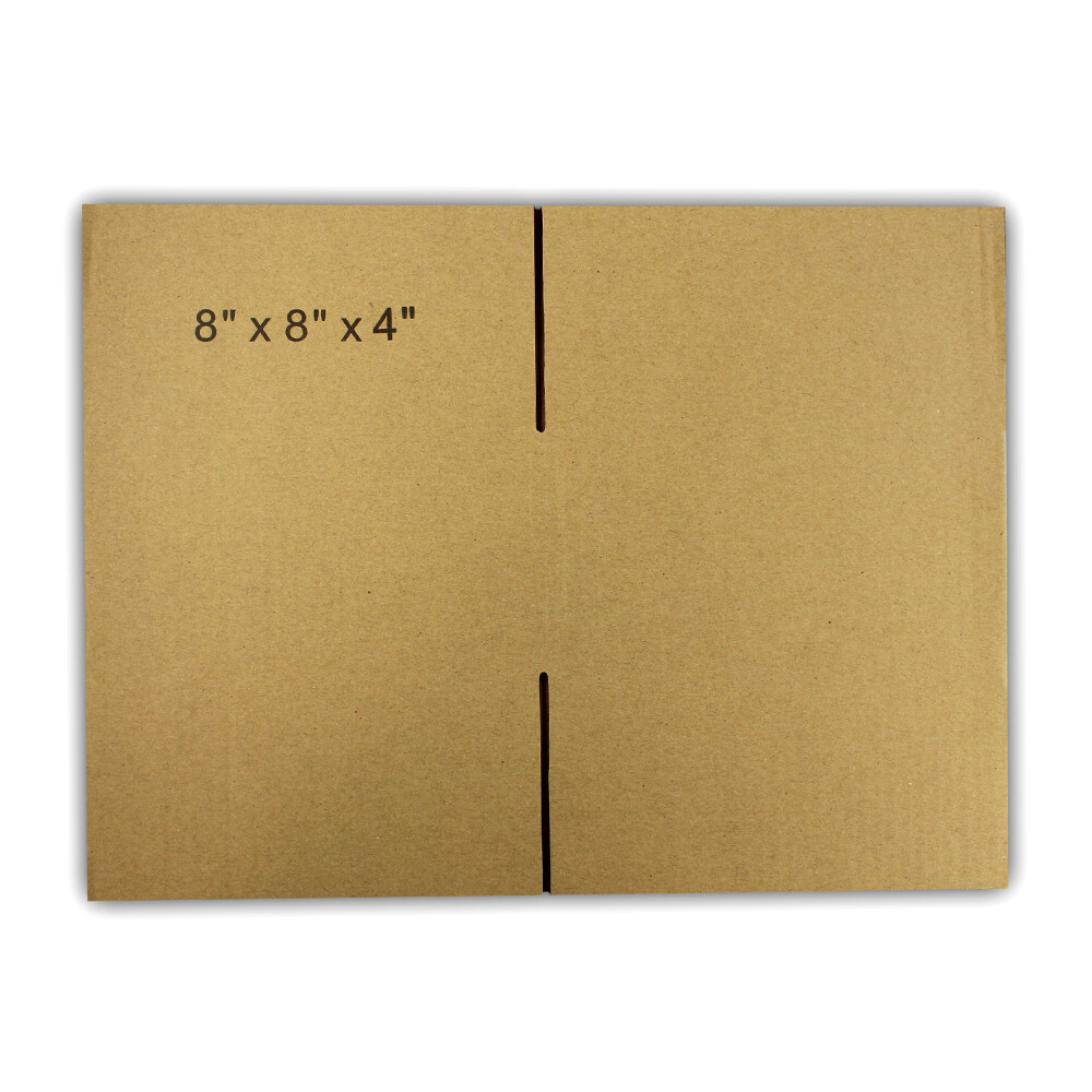 1-Box 8x8x4 «EcoSwift» Brand Cardboard Packing Mailing Shipping Corrugated