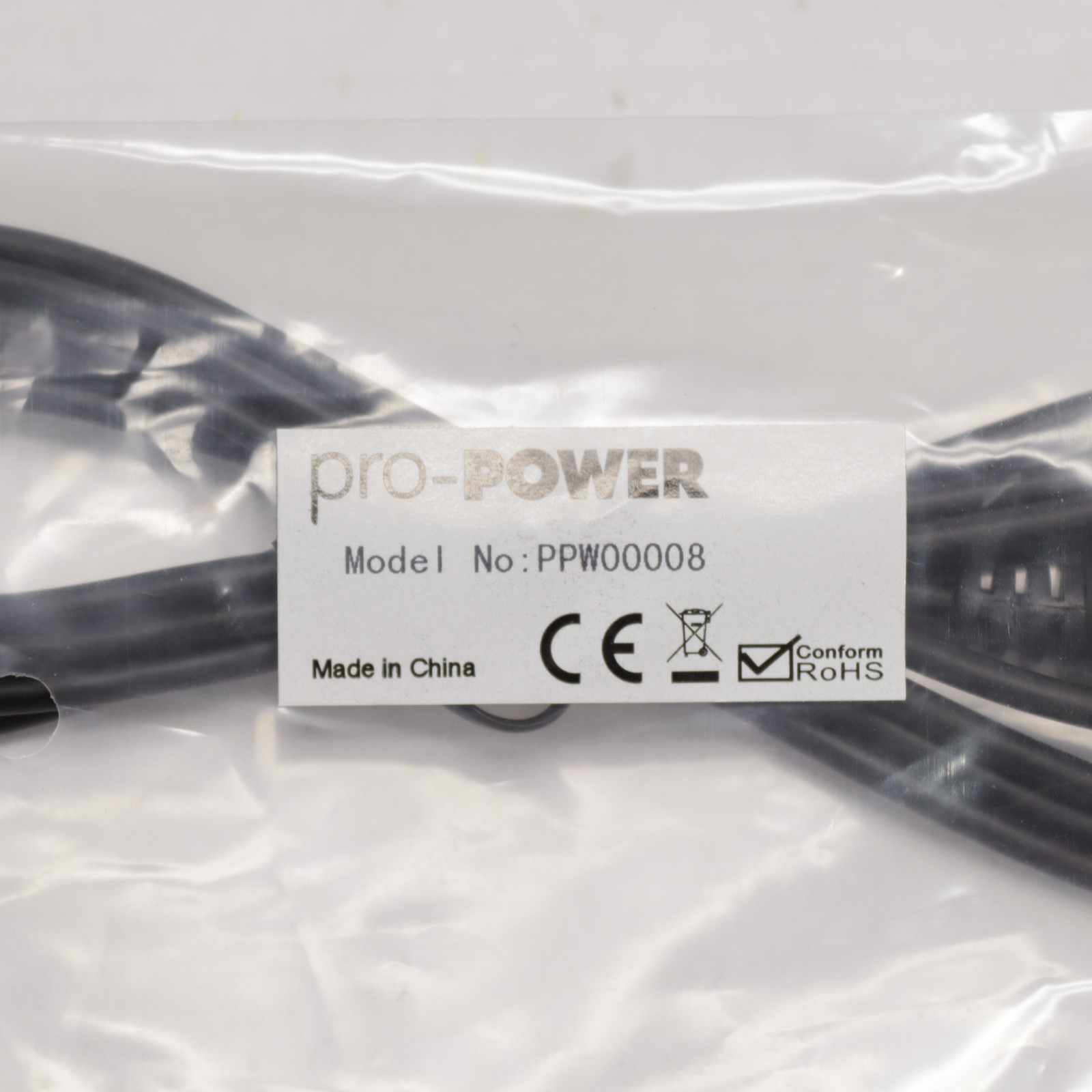 PRO POWER POWER CORD 26AWG BARREL JACK TO BARE LEAD PPW00008