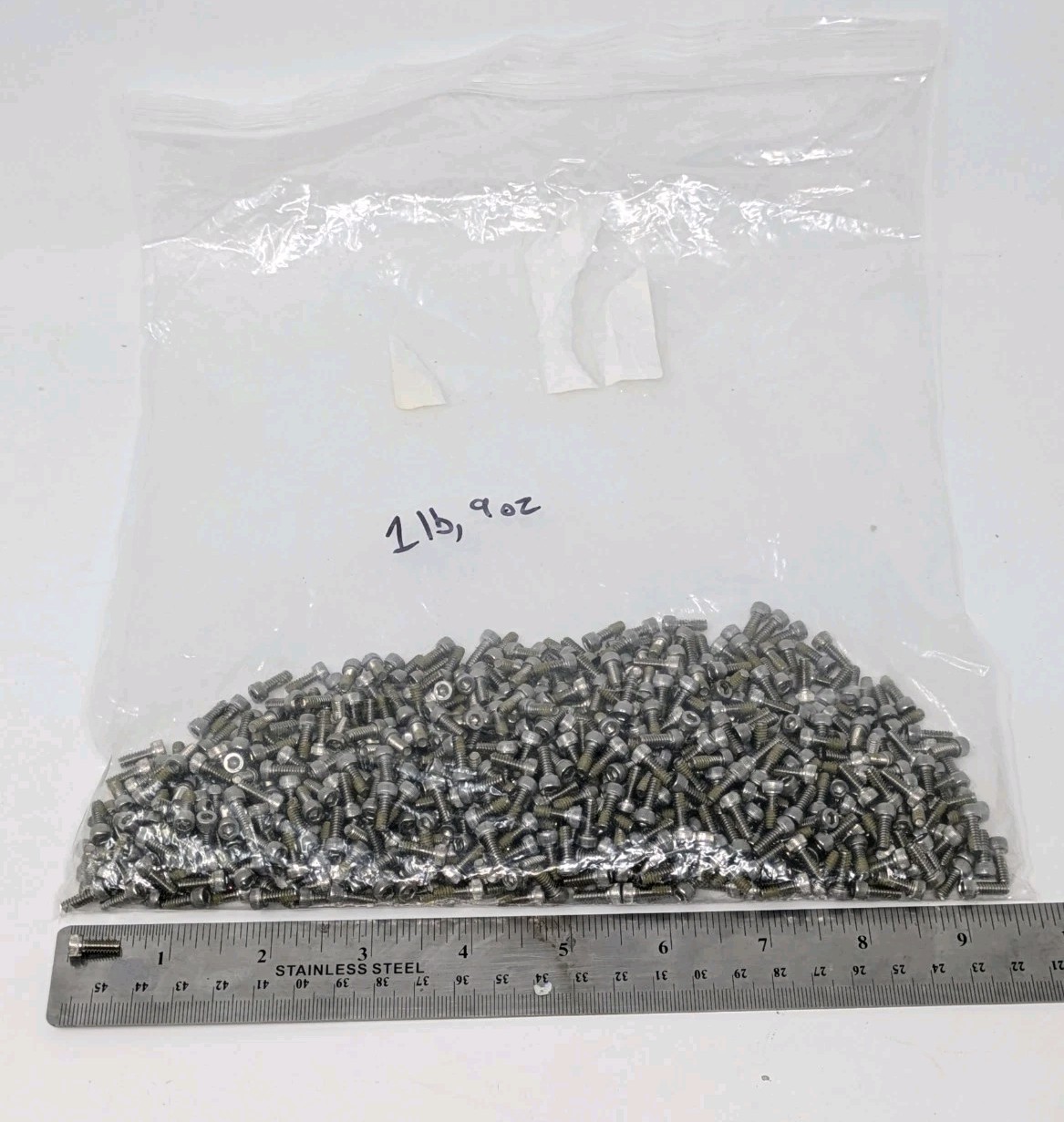 28lb Lot Assorted Machine Screws Industrial – Sizes / Weights as shown