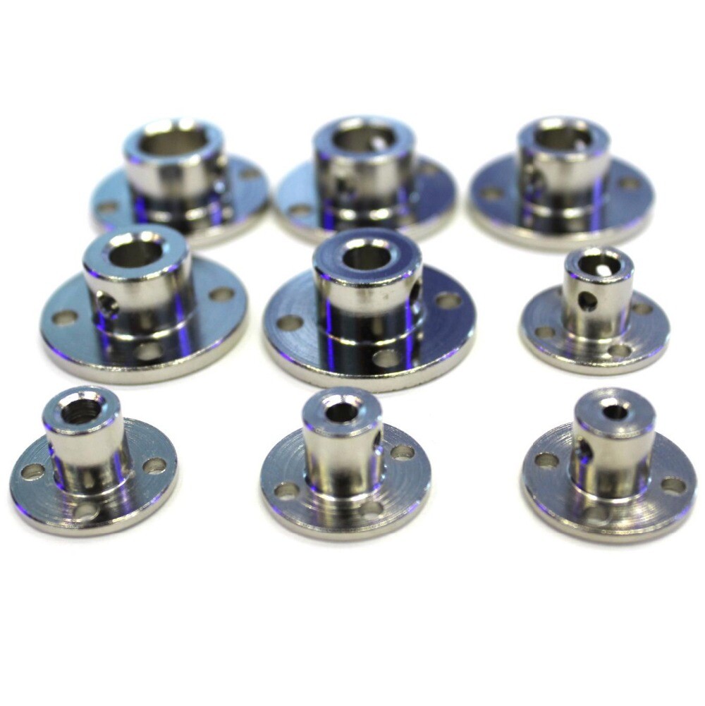 3mm-14mm Rigid Flange Coupling Motor Guide Shaft Coupler Motor Connector Wrench