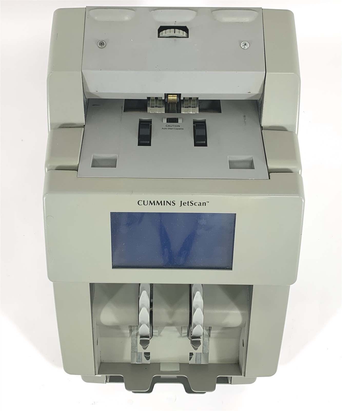 Cummins JetScan 4099 Dual Pocket Currency Counter 409-9909-00 *Minor discolored*