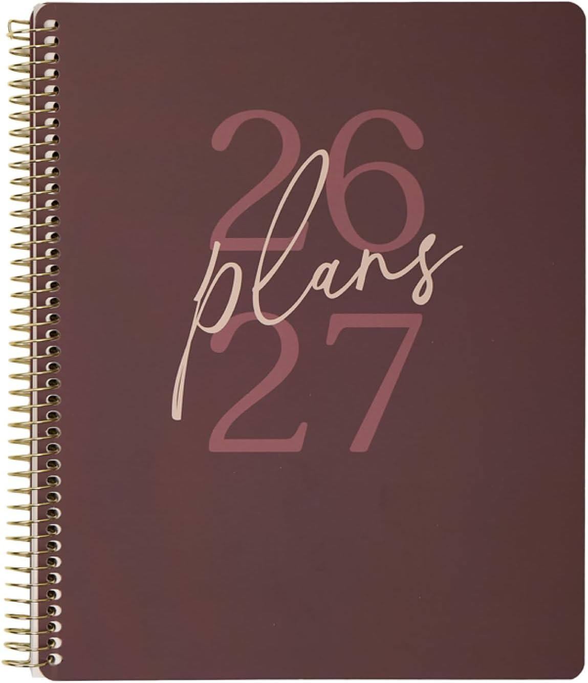 GO BIG Large-Print Planner April 2026–June 2027, 15-Month Twin-Loop-Bound Agenda