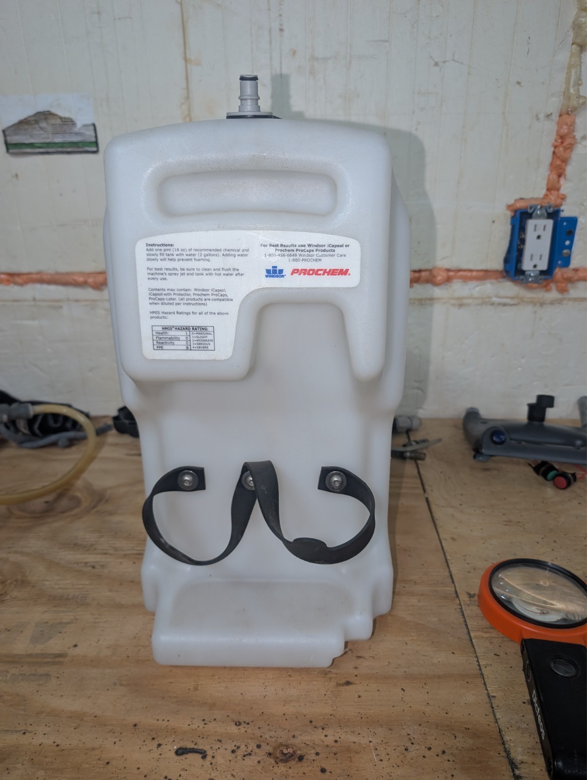 Windsor Karcher iCapsol CRB parts: Tank w/ cap WIN-86225300