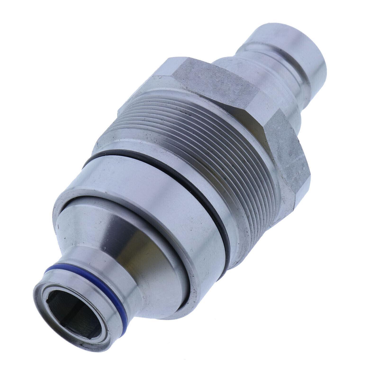 Male & Female Flat Face Coupler Kit AT406474 AT406475 For John Deere 320E 323E