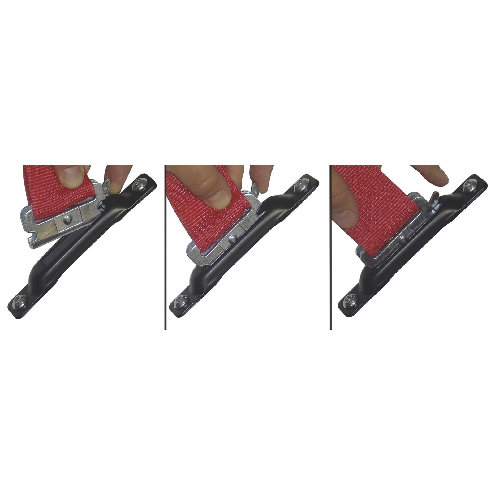 Snap-Loc E-Track Single Cargo Control E-Strap Anchor – Stainless Steel,