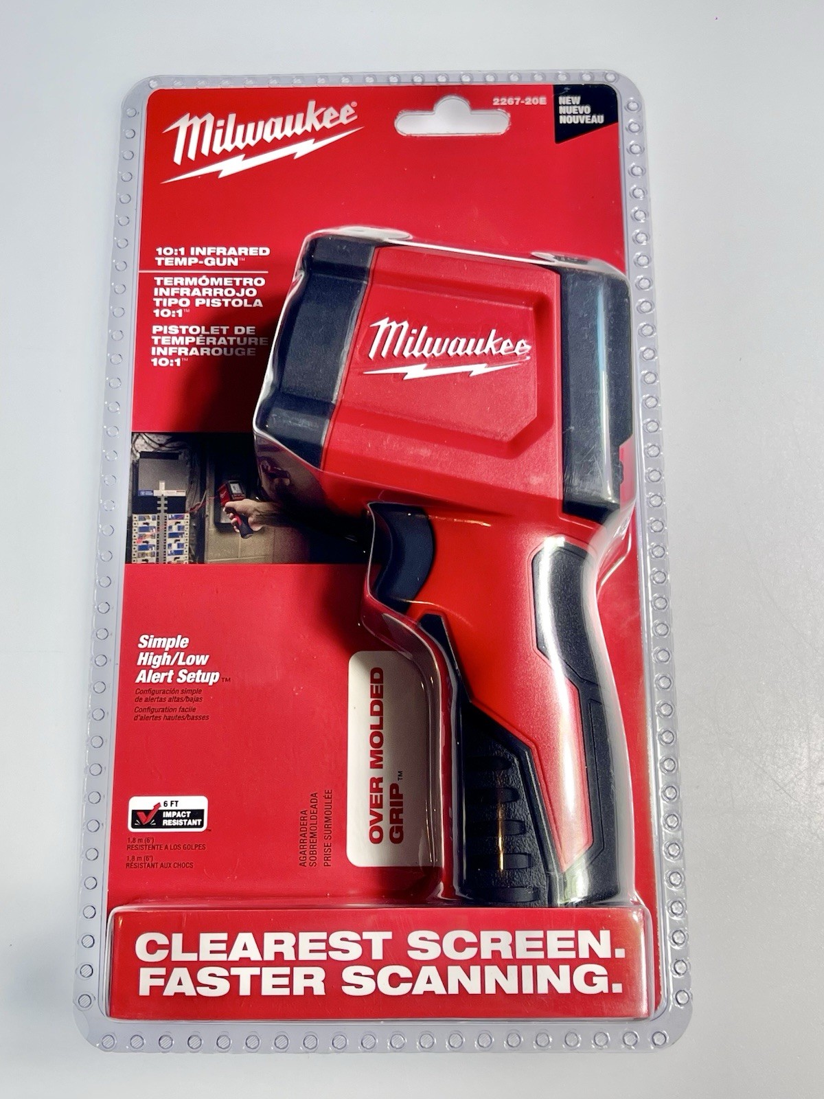 Milwaukee 10:1 Infrared Temperature Gun 2267-20E