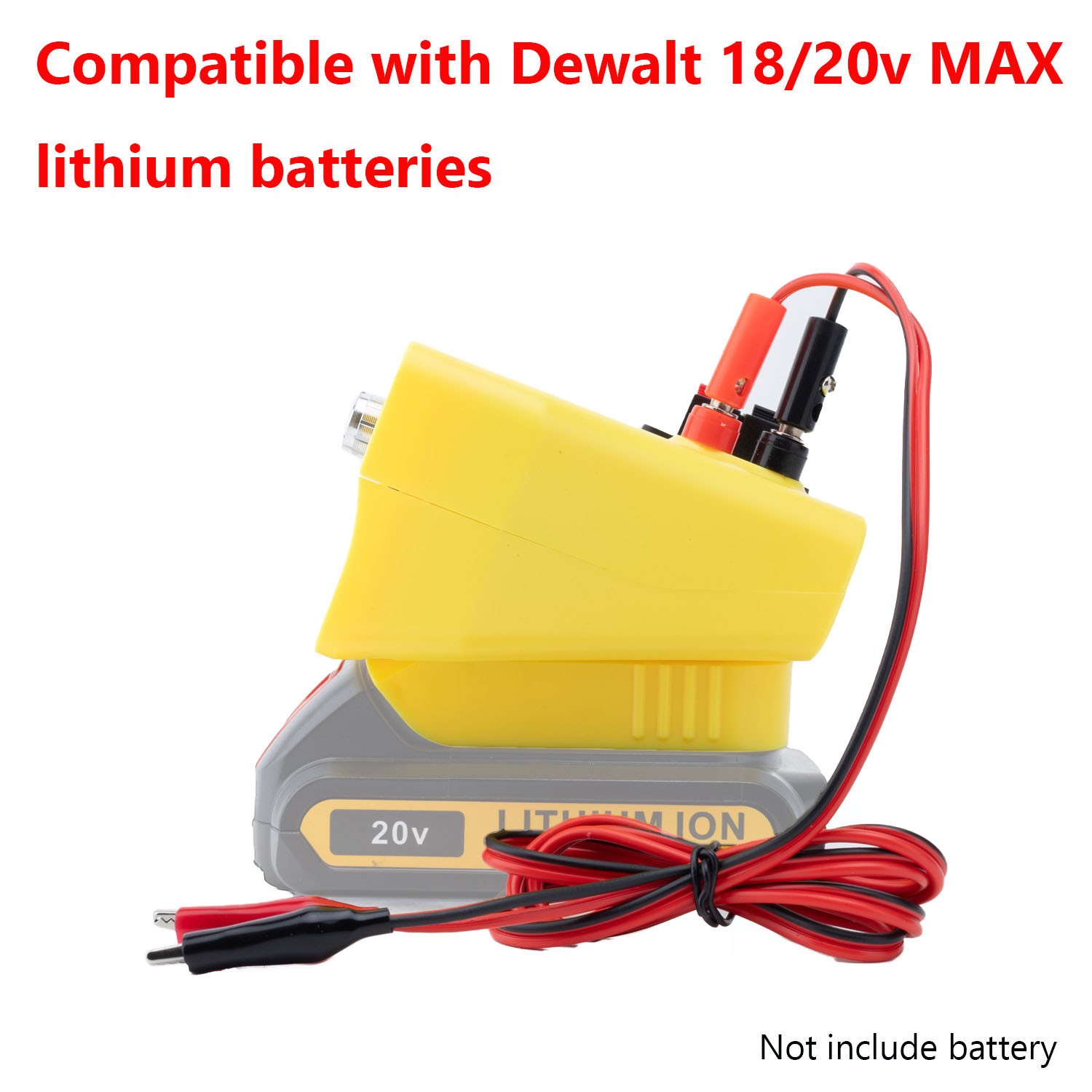 Adjustable Power Supply Voltage Power Supply For Dewalt 20V Battery Operated