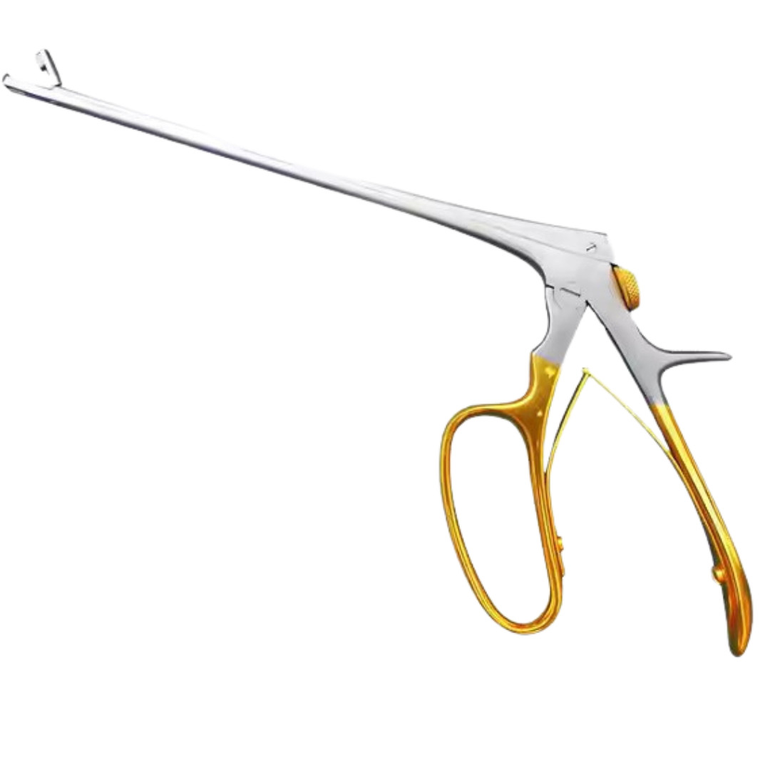 Tischler Cervical Biopsy Forceps – 25cm Gold Handle Surgical Instrument
