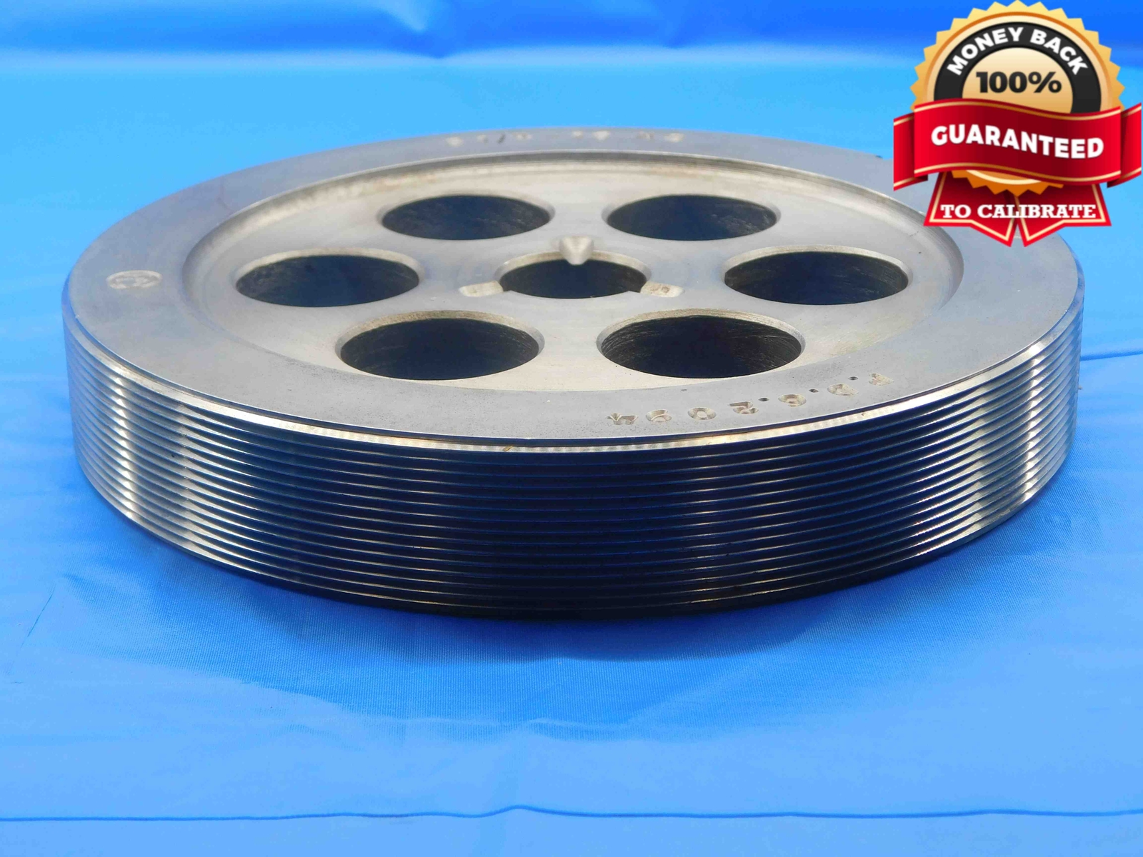 6 1/4 16 NS THREAD PLUG GAGE 6.25 6.250 6.2500 GO ONLY P.D. = 6.2094 UNS-2B 3B