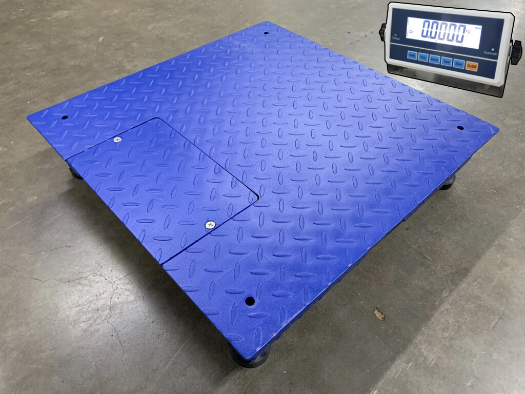 NTEP 1000 lb 0.2 lb 2’x2′ Heavy Duty Floor Scale industrial warehouse