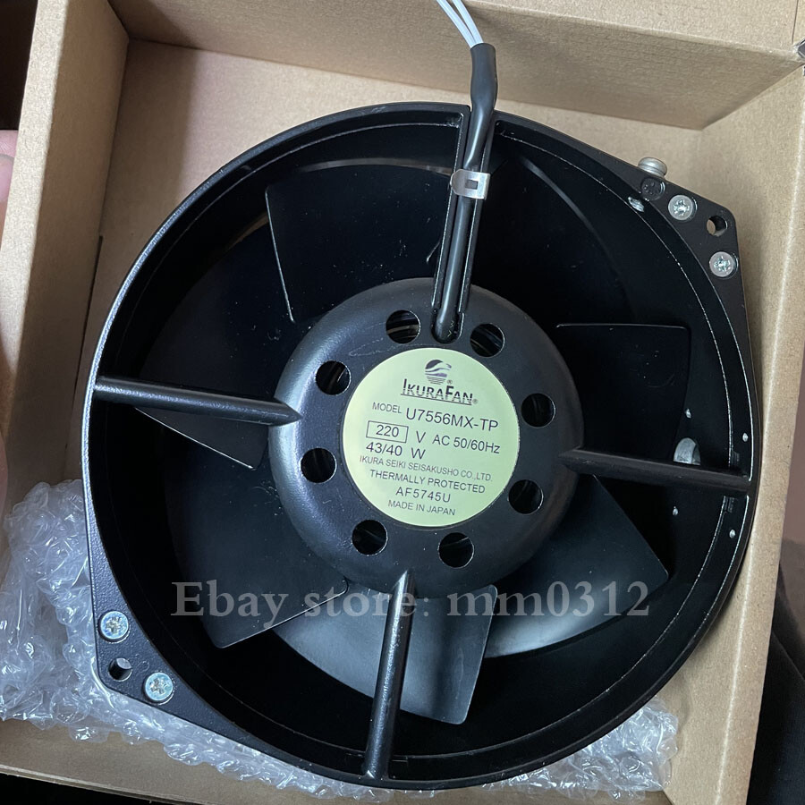 1pcs IKURA U7556MX-TP 220V 43/40W 150*55MM full metal fan