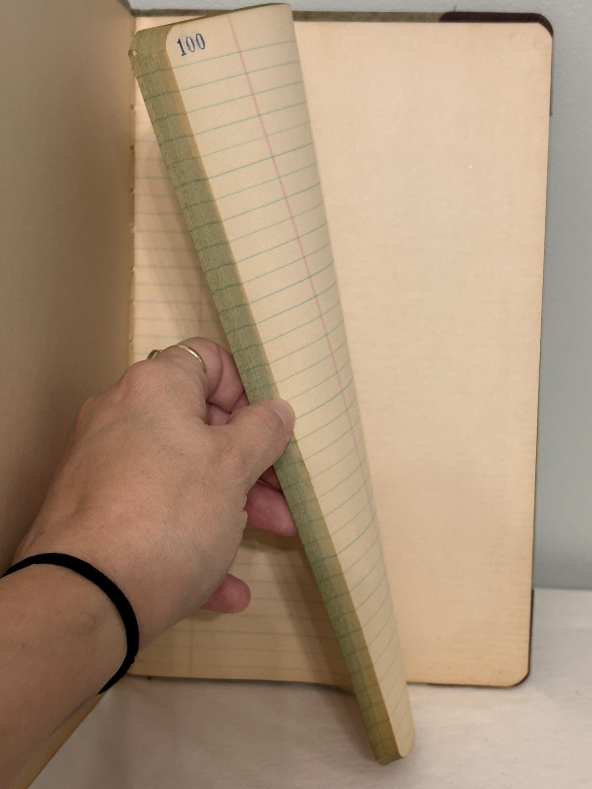 Vintage Boorum & Pease Record Book No. 1320 R Ledger Journal 100 Pages UNUSED