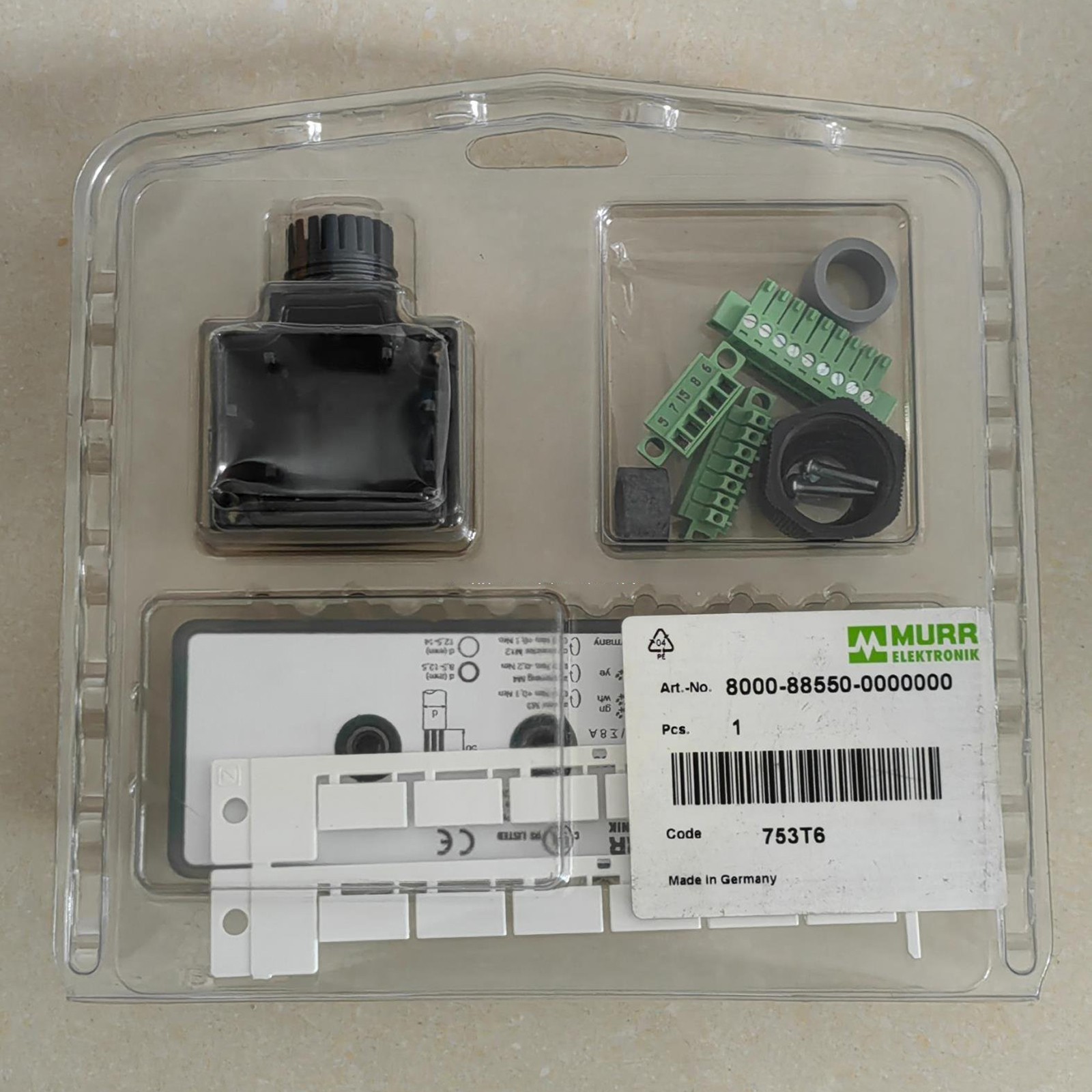 one new MURR D-71570 Bus Module 8000-88550-0000000 Free shipping