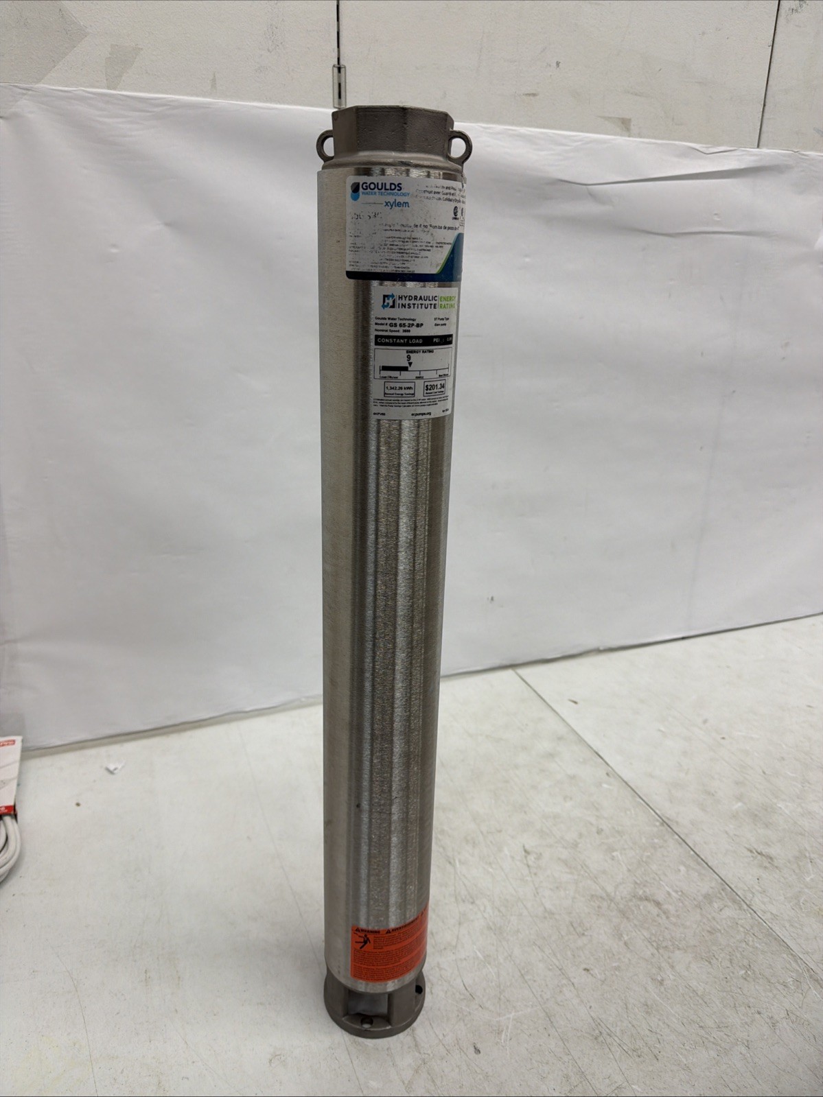 Goulds 65GS20 4″ High Capacity Water Well Pump End Only 65GPM