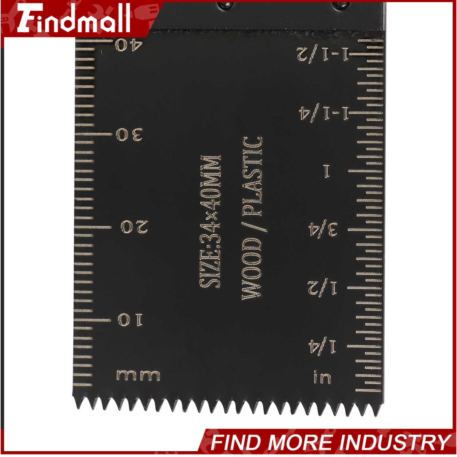 Findmall 200 PCS Oscillating Saw Blades Quick Release Multi Tool Blades Kits