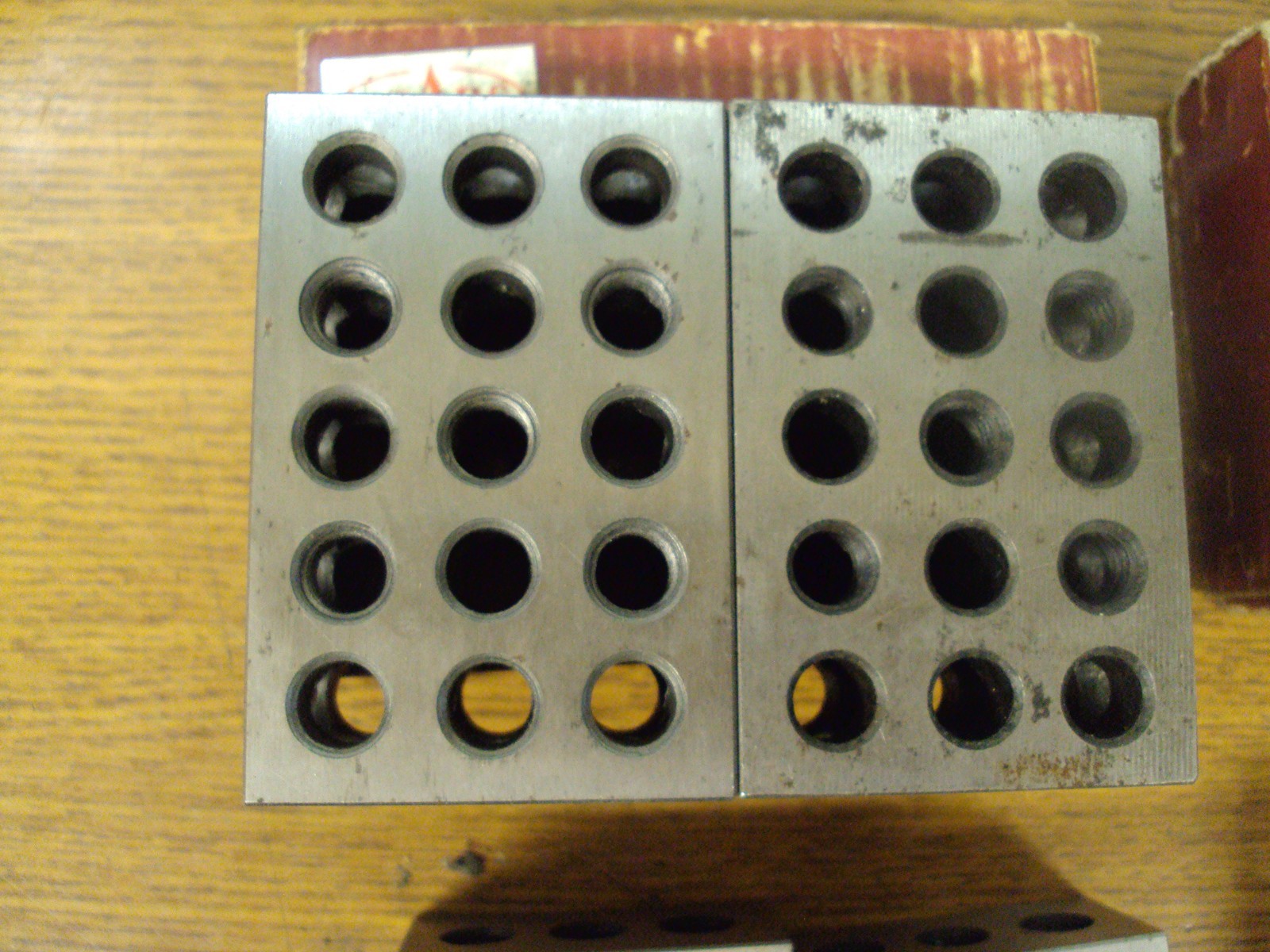 Shars 6 Pairs Precision 1-2-3 Blocks B488
