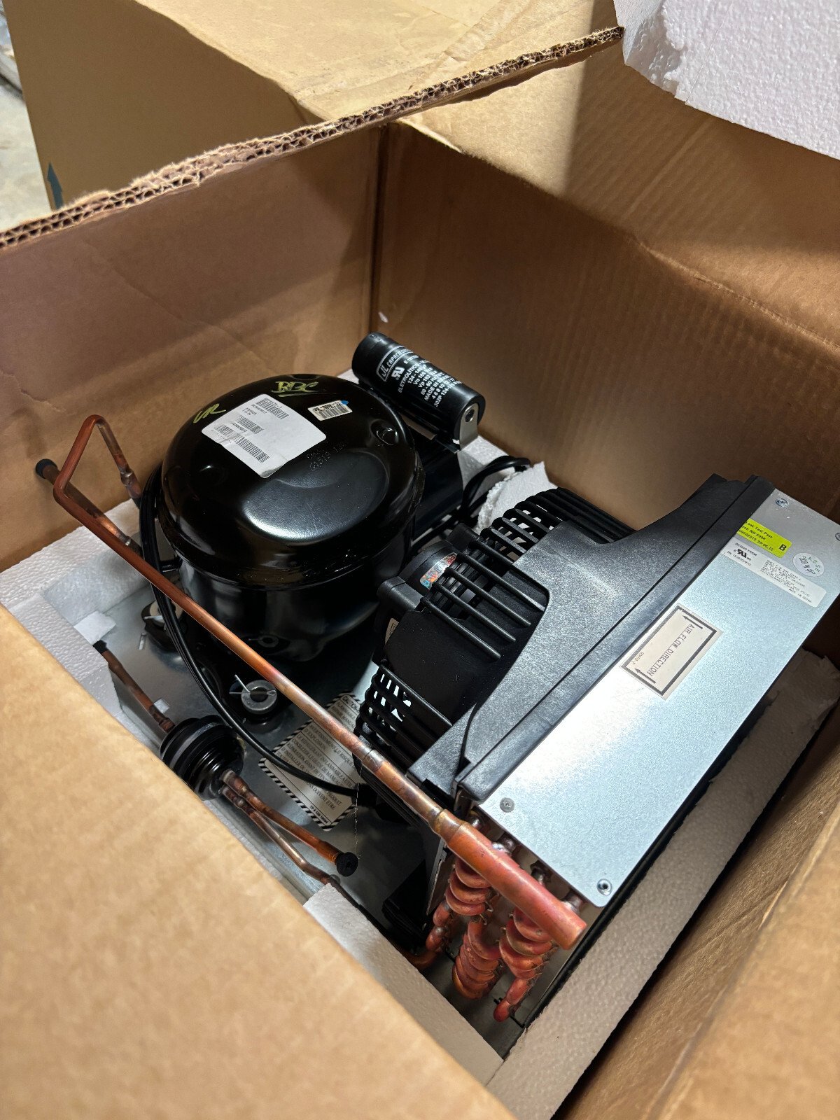 TCW380U-AA6BCK Condensing Unit 120V Master-bilt Norlake