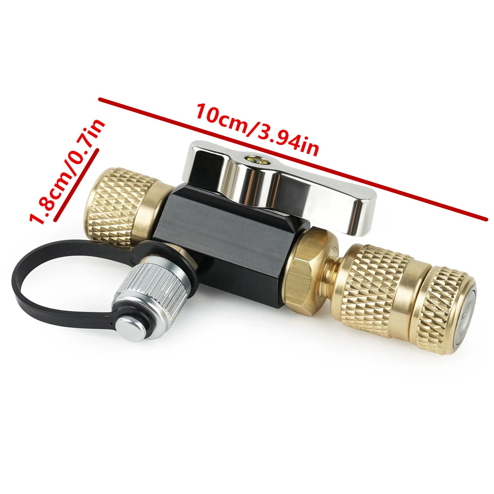 Professional Grade Valve Core Removal Tool, 1/4″ Vacuum Rated for HVAC Use