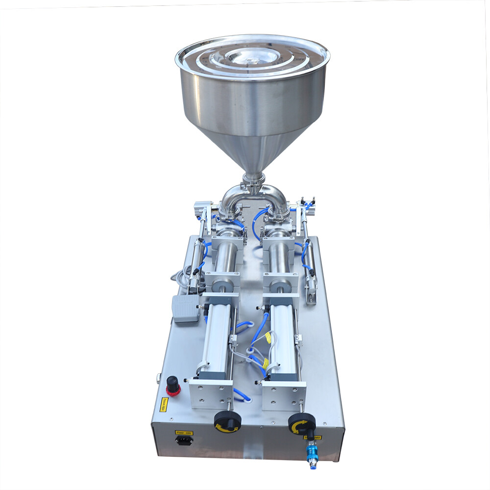 Liquid Paste Filling Machine Pneumatic Bottle Piston Filler 1-30 bottles/min USA
