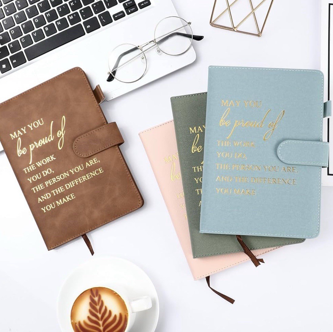 2psc Notebook Journals A5 Hardcover Leather Journaling Notebooks 200 Pages