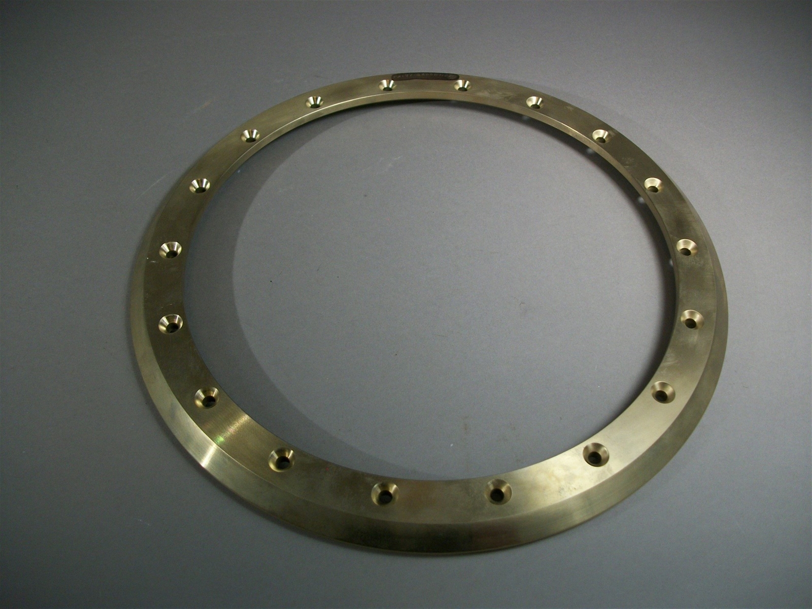 Machined Anodized Steel Ring w/18 Countersunk Mount Holes Steam Punk Ship Boat