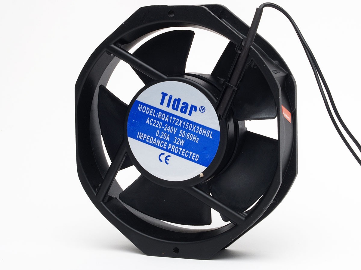 Power Star Fan Axial 240V 6″ Inch 150x38mm Metal Case Casing 220 V Volt 150mm