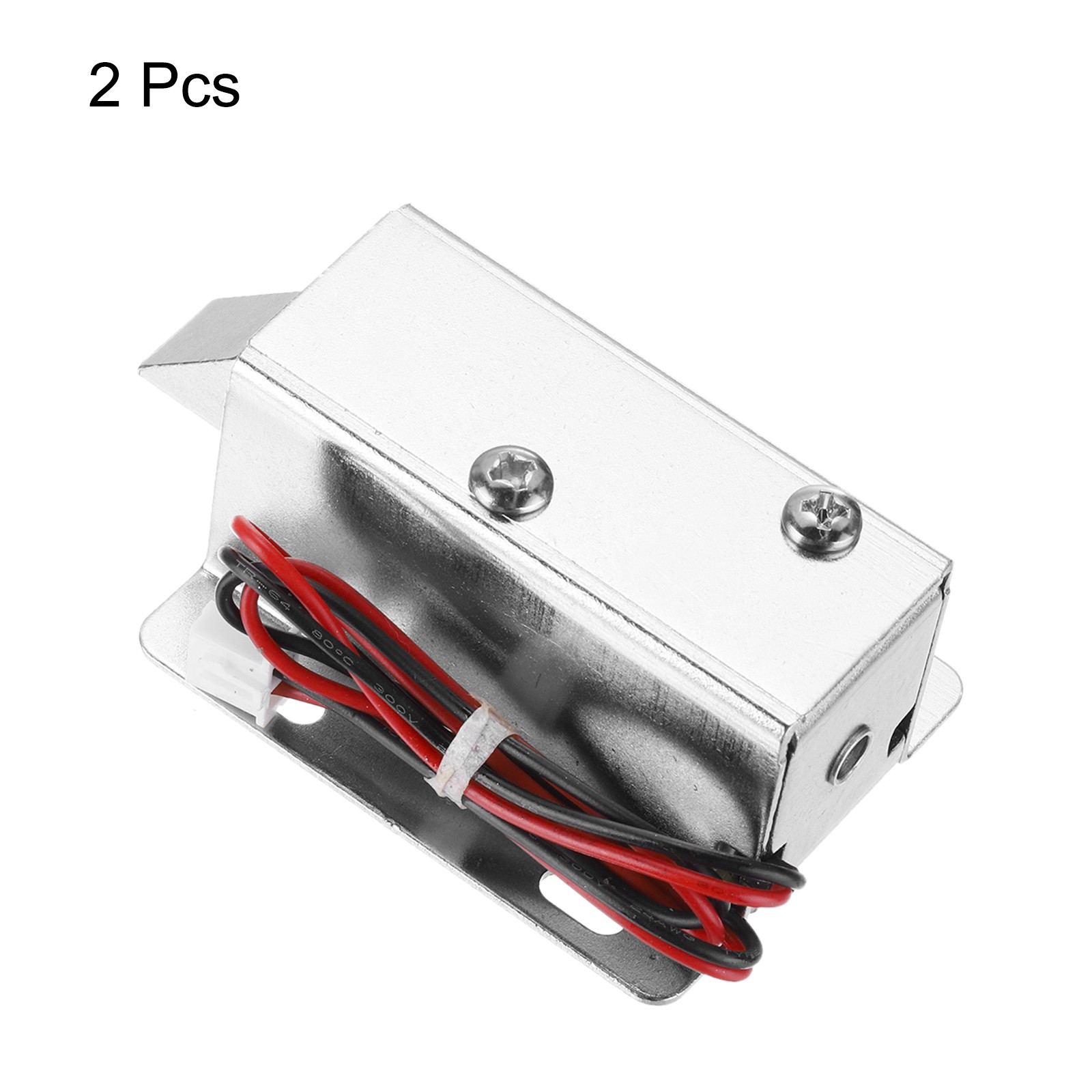 2Pcs DC 12V 1.1A Electromagnetic Solenoid Lock Door Drawer Magnetic Lock