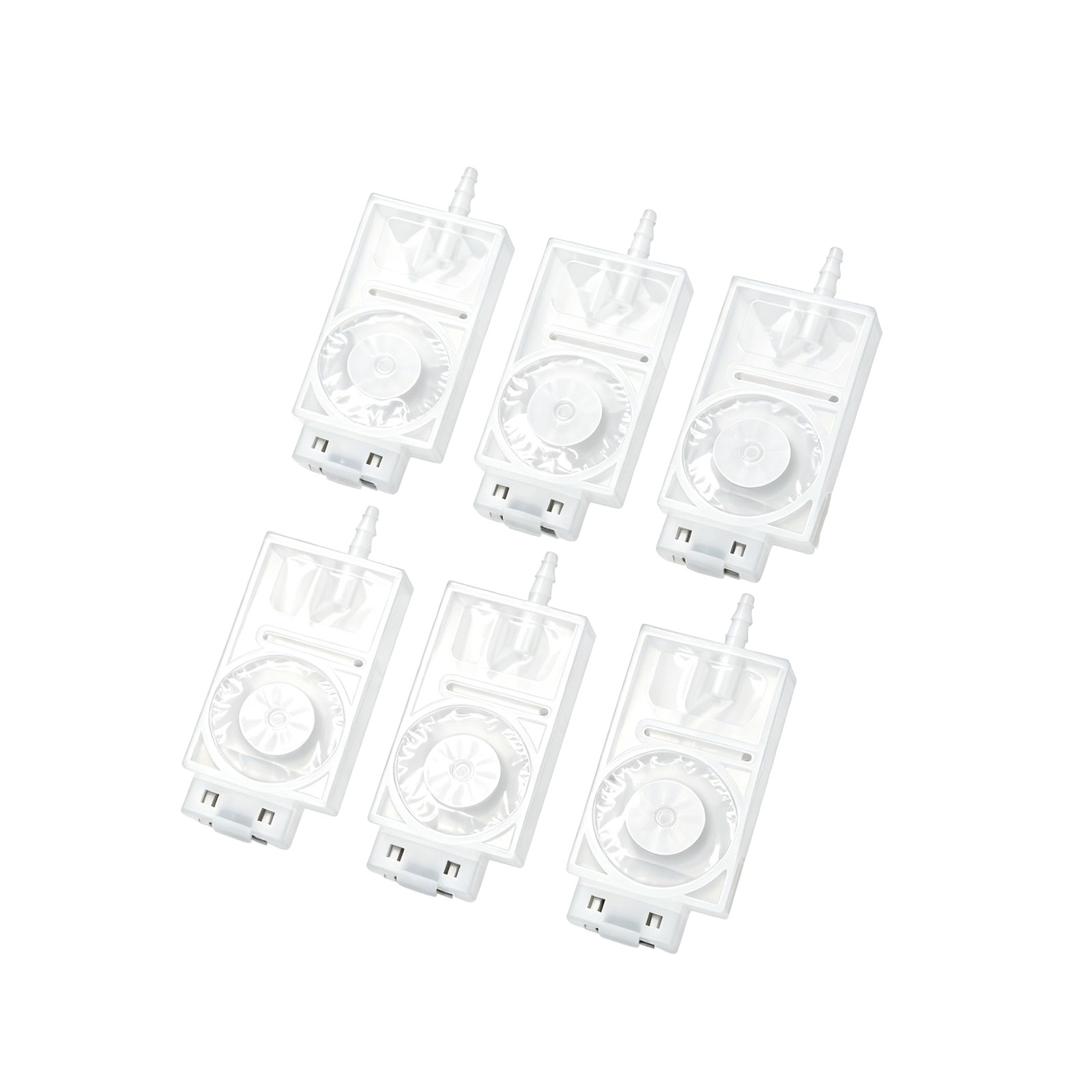 Fynqil 6pcs White Ink Sac Standard Size Inkjet Head Dampers Easy Installation…