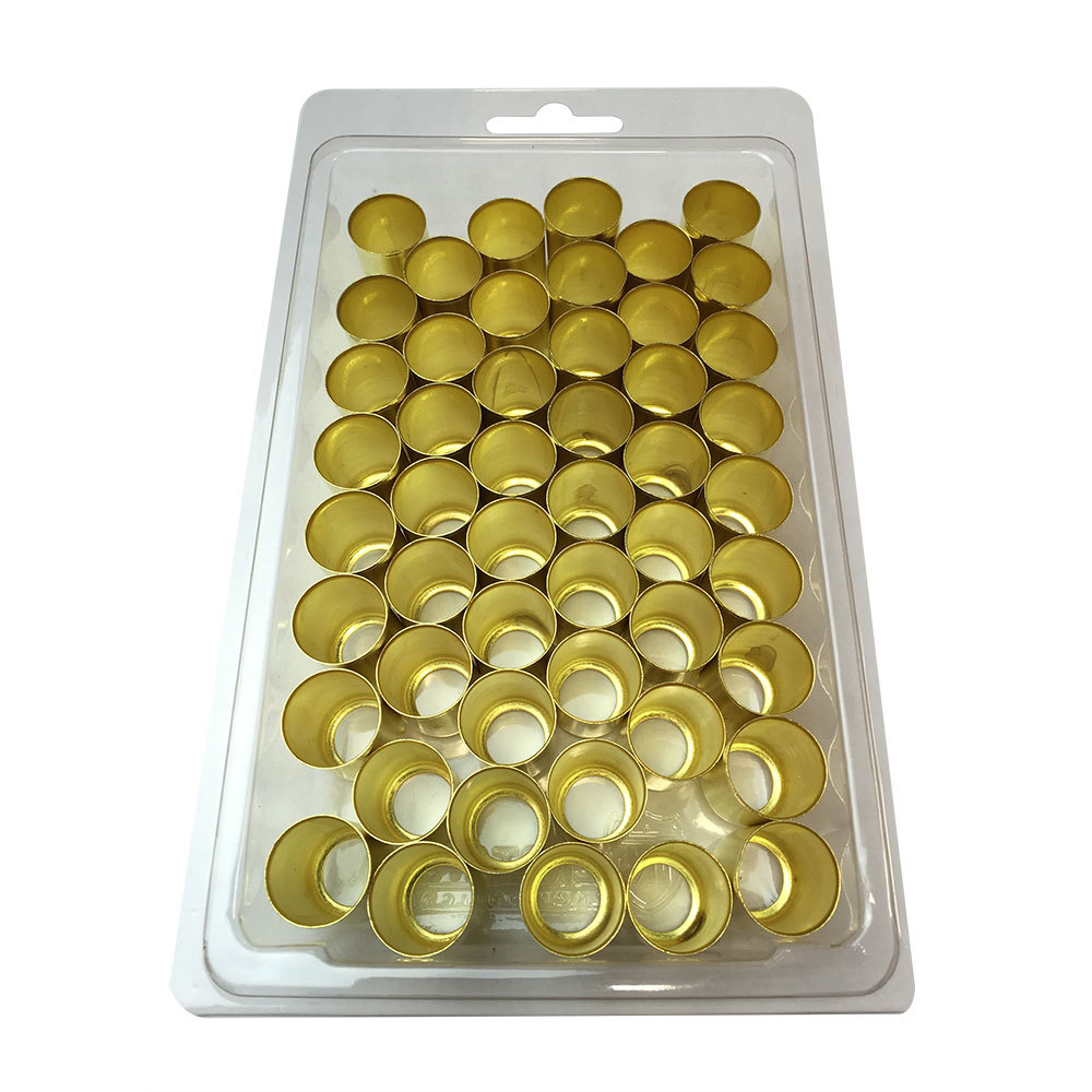 0.400″ ID x 0.710″ 0.5 mm Wall Thickness Brass Hose Ferrules – 50 Pack