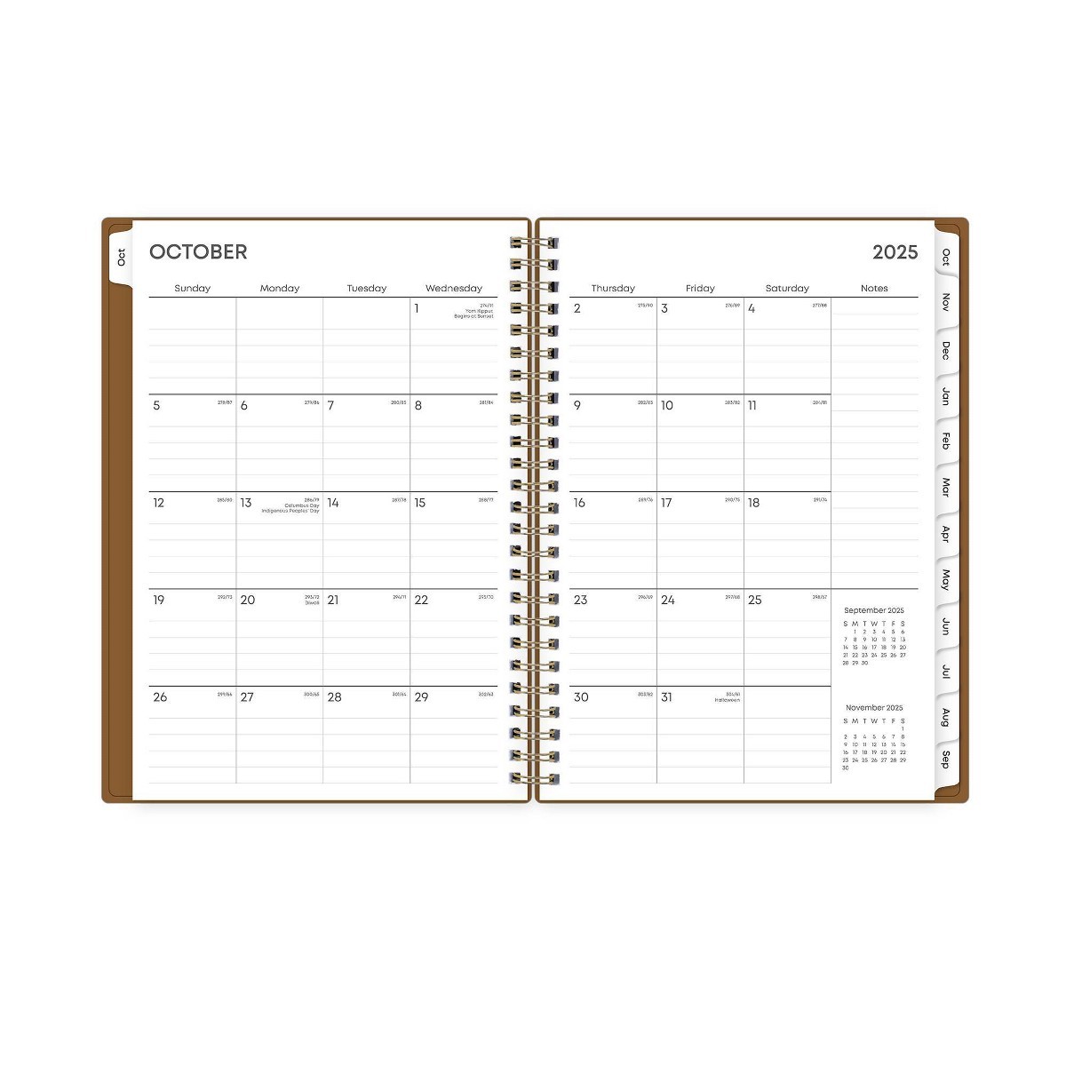 Blue Sky 2026 Weekly/Monthly 15 Months Planner and Notes 5.875″x8.625″