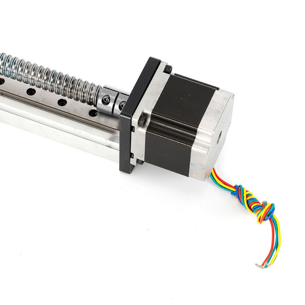 600mm CNC Linear Guide Rail Slide Stage Actuator Ball Screw Stroke Nema 23 Motor